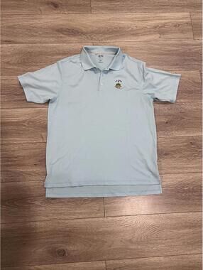 Adidas U.S. Open 2013 Merion Golf Polo Light Blue Shirt XL